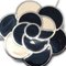 CHANEL Camellia Silver Chain Pendant Necklace 98P 150484 2