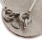 CHANEL Camellia Silver Chain Pendant Necklace 98P 150484 3