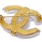 CHANEL CC Brooch Pin Corsage Clear 99P 123239 3
