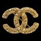 CHANEL CC Brooch Pin Gold 93A 151291 1