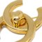 CHANEL CC Brooch Pin Gold 96A 151294, Image 2