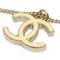 Collar con colgante de cadena en oro de Chanel, Imagen 3