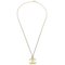 Halskette mit Kettenanhänger aus Gold von Chanel 2
