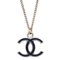 Collar con colgante de cadena en oro de Chanel, Imagen 1