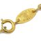 CHANEL CC Chain Pendant Necklace Gold 3279/1982 132321 4