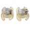 CC Clip-On Earrings from Chanel, Set of 2 3