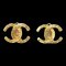 Chanel Cc Earrings Clip-On Gold 131967, Set of 2 1