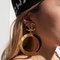 Chanel Cc Hoop Earrings Gold Ao31739, Set of 2, Image 2