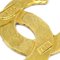 CHANEL CC Quilted Brooch Pin Gold 1262/29 142128, Image 3