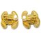 Chanel Cc Quilted Earrings Clip-On Gold 2433 142120, Set of 2 3