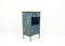 Vintage Industrial Metal Factory Cabinet 1