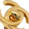 Chanel Cc Turnlock Earrings Clip-On Gold Small 95A Ak35514K, Set of 2 2