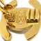 Orecchini Chanel Cc Turnlock a clip piccoli in oro 96P Ak35550H, set di 2, Immagine 4