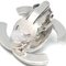 Orecchini Chanel Cc Turnlock a clip grandi in argento 97A 112339, set di 2, Immagine 3