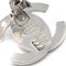 Orecchini Chanel Cc Turnlock a clip grandi in argento 97A 112339, set di 2, Immagine 4