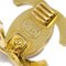 Chanel Cc Turnlock Rhinestone Earrings Clip-On Gold Medium 96A 112232, Set of 2 3
