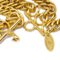 CHANEL Chain Necklace Gold 3929 131569, Image 4