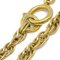 CHANEL Chain Pendant Necklace Gold 151885, Image 3