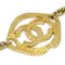 CHANEL Chain Pendant Necklace Gold 151885 2