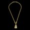 CHANEL Chain Pendant Necklace Gold 97A 121300 1