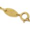 CHANEL Chain Pendant Necklace Rhinestone Gold 3438/1982 123095, Image 4