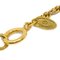 CHANEL Charm Gold Chain Pendant Necklace 123058 4