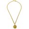 CHANEL Charm Gold Chain Pendant Necklace 123058 2