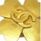 Orecchini Chanel Clover a clip in oro 95P 122631, set di 2, Immagine 2