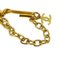 CHANEL Clover Gold Chain Pendant Necklace 03P 140304 4