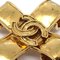 CHANEL Cross Brooch Pin Corsage Gold 94P 69905 2