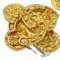 Chanel Cross Ohrringe Clip-On Gold 94A 78665, 2 Set 2