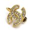 Mini Cc Ohrringe aus Kristall & Gold von Chanel, 2 . Set 3