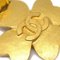 Chanel Dangle Clover Ohrringe Gold Clip-On 95P 131692, 2er Set 3
