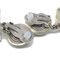 Chanel Dangle Cube Earrings Clip-On Silver 97P 131979, Set of 2 3
