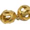 Chanel Boucles d'Oreilles Pendantes Clip-On Dorées 131702, Set de 2 3