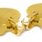 Chanel Dangle Heart Earrings Clip-On Gold 95P 112516, Set of 2 3