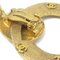 Chanel Dangle Hoop Earrings Clip-On Gold 2910/29 180531, Set of 2 3