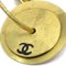 Chanel Dangle Hoop Earrings Clip-On Gold 94A 99559, Set of 2 2