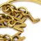 Chanel Dangle Hoop Earrings Gold 140328, Set of 2, Image 2