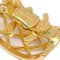 Boucles d'Oreilles Clip-On Dorées Chanel 131905, Set de 2 4