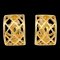 Boucles d'Oreilles Clip-On Dorées Chanel 131905, Set de 2 1
