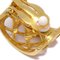 Chanel Earrings Clip-On Gold 131905, Set of 2 2