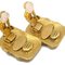 Chanel Earrings Clip-On Gold 94A 131515, Set of 2 4