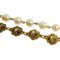 CHANEL Collana a catena in oro con perle finte 140308, Immagine 2