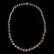CHANEL Faux Pearl Gold Chain Necklace 140308 1