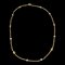 CHANEL Faux Pearl Gold Chain Necklace 94A 132738 1