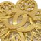 CHANEL Flower Brooch Pin Gold 95A 123232 2