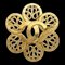 CHANEL Flower Brooch Pin Gold 95A 123232 1