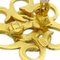 Chanel Flower Earrings Clip-On Gold 96P 141172, Set of 2 3