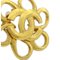 Chanel Flower Ohrringe Clip-On Gold 96P 141172, 2 Set 4
